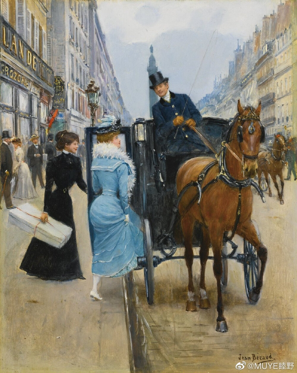 Jean beraud 法国画家