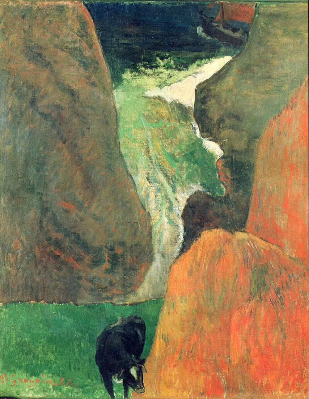 Paul Gauguin
保罗·高更
1848—1903
法国后印象派画家/雕塑家
以绘画/雕塑/陶瓷/雕塑著称