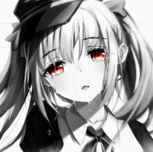 女生头像   动漫  哭的