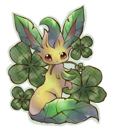 【伊布家族】叶精灵
