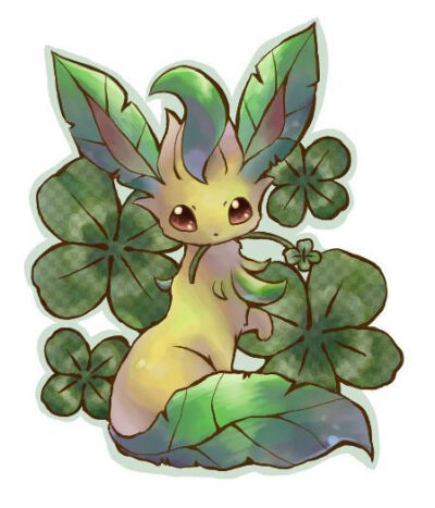 【伊布家族】叶精灵
