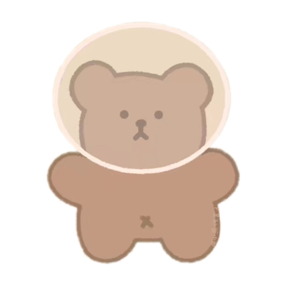 小熊免抠素材 小兔素材 med手写素材 可爱帖纸 dt阮卡卡导出