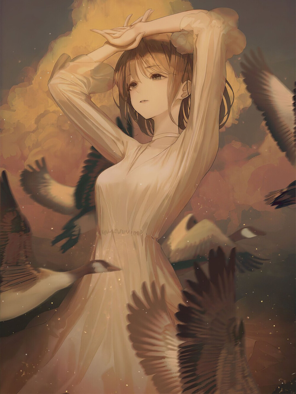 『壁纸』2020 05 05
❤️多吃水果蔬菜，多喝豆浆牛奶，多看星星月亮，多散步吹风，多笑一笑，多表达爱，多多努力，生活的温柔都哒哒跑进我的怀里。