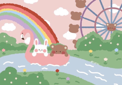 敲阔耐平板壁纸来一波