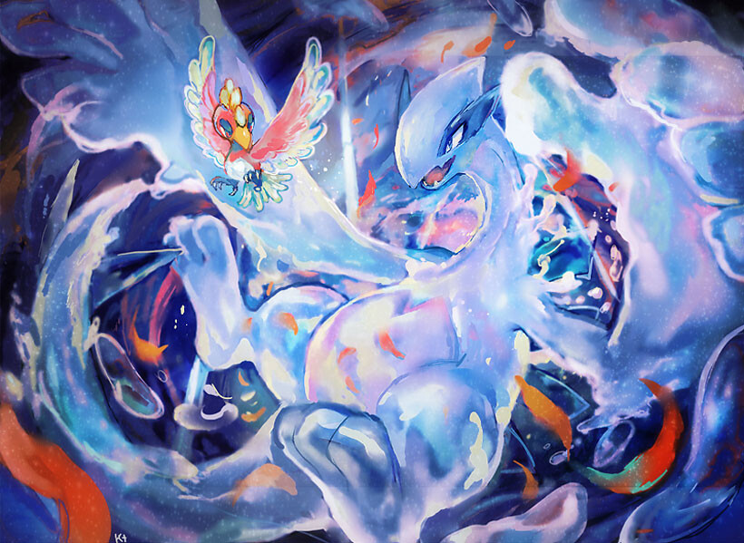 宝可梦 酷酷的 pixiv 画师 KANtarou 