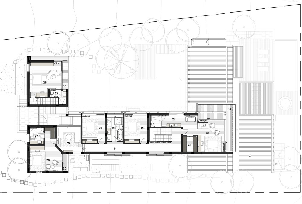 Benguela Cove 度假住宅，南非 / SAOTA + ARRCC
湖泊与山峦