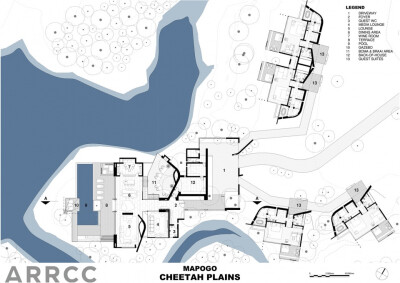 Cheetah Plains野地别墅，南非 / ARRCC
在看似对立的事物中创造出令人意想不到的特殊美感