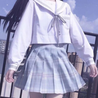 水手服女生头像