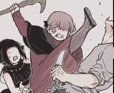 无脑魔女(漫画截图)作者：瑞兽萌&落灰之书