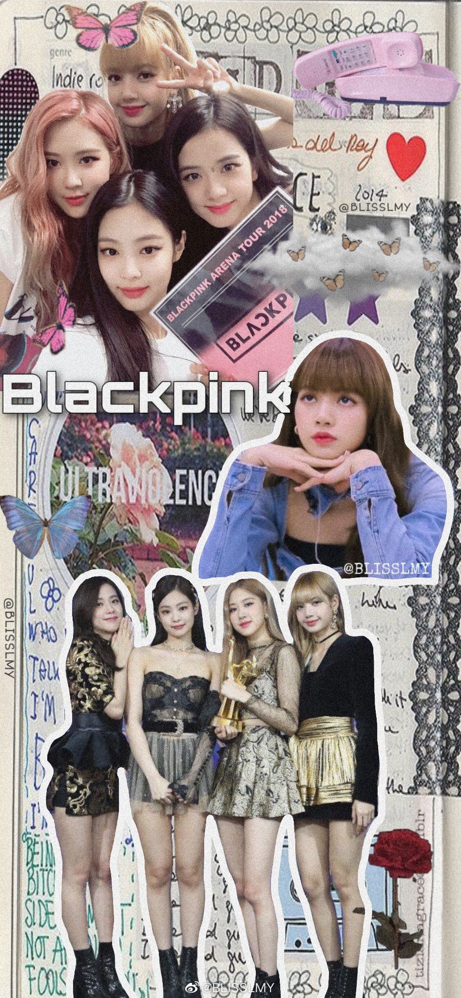 blackpink壁纸背景图