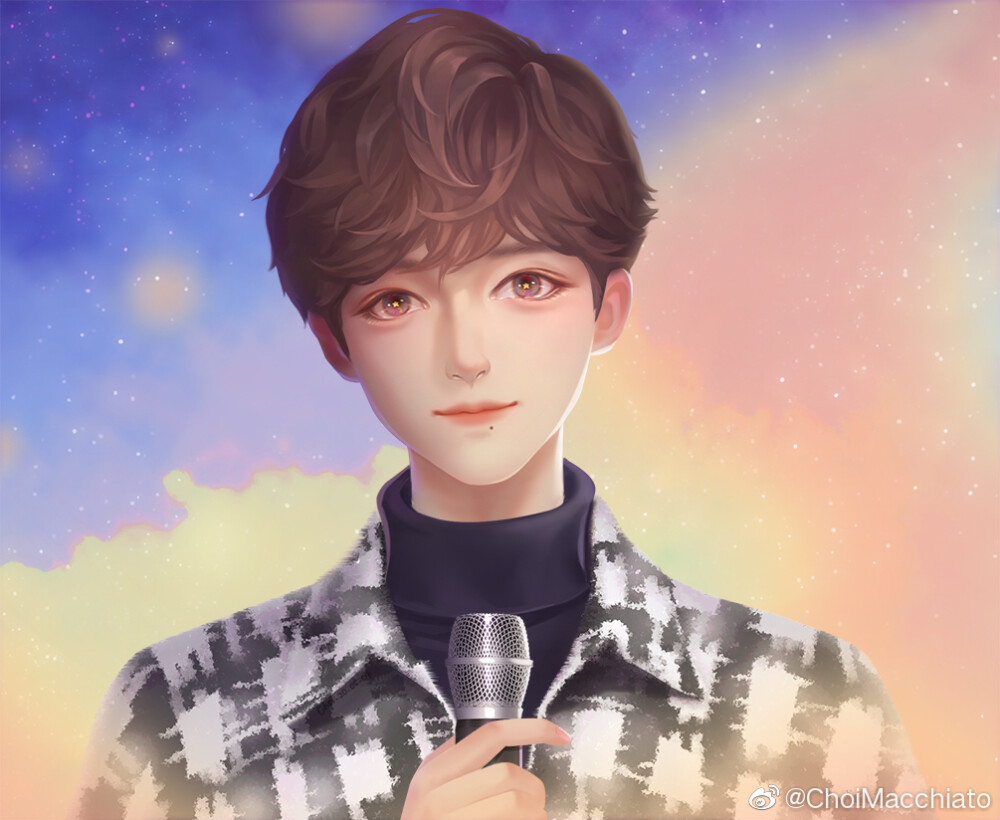 肖战 动漫 同人绘画