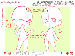 Q版人物绘画技法