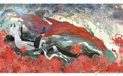 动漫头像 古风
“彼岸花海，琴音袅袅，供养一世轮回”
图片来源微博ID:阿梗木叶笔记
@神都夜行录
[二转注明出处]
[如有侵权，联系侵删]
喜关