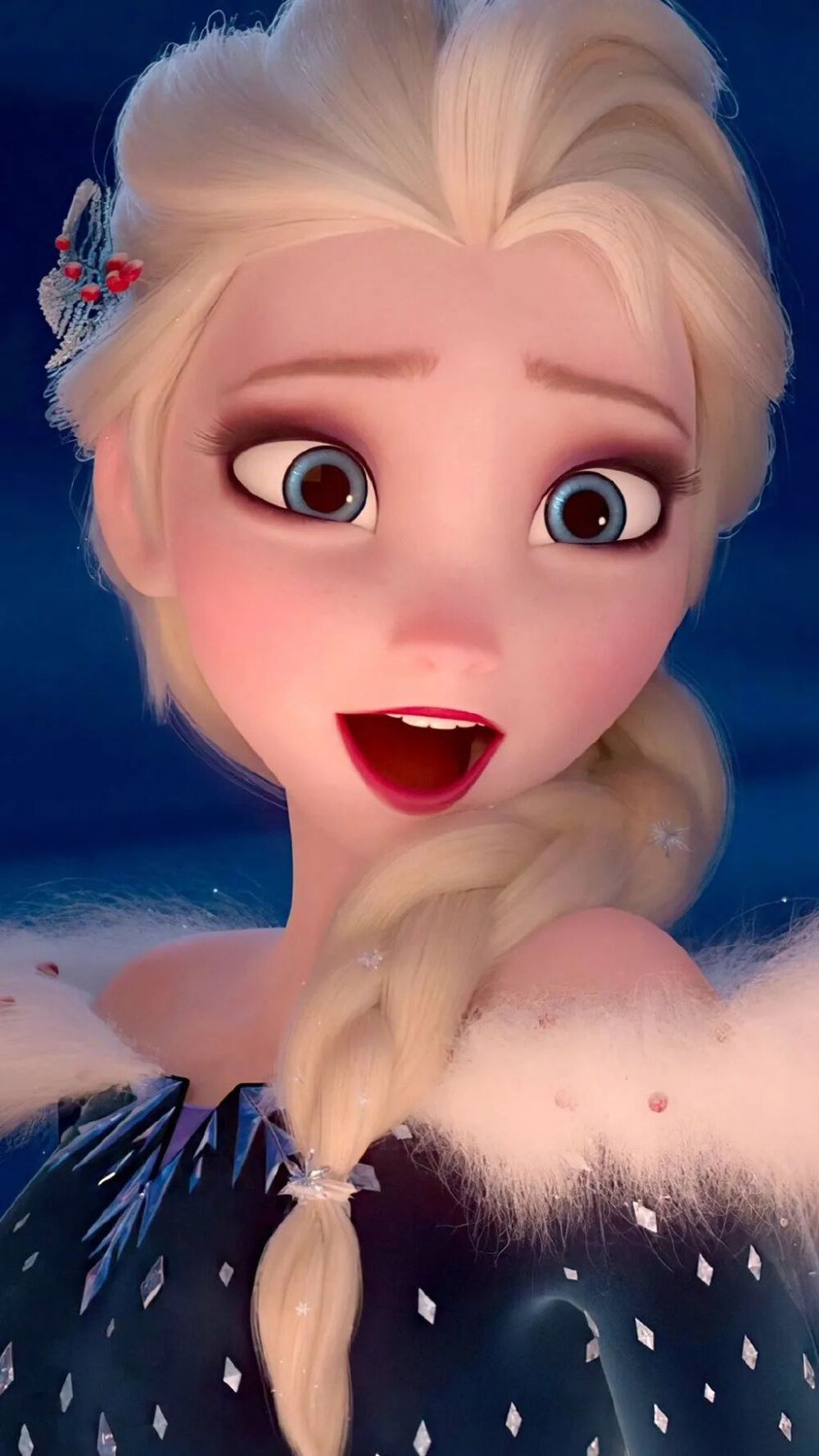 《Frozen：雪宝的冰雪大冒险》Elsa 壁纸