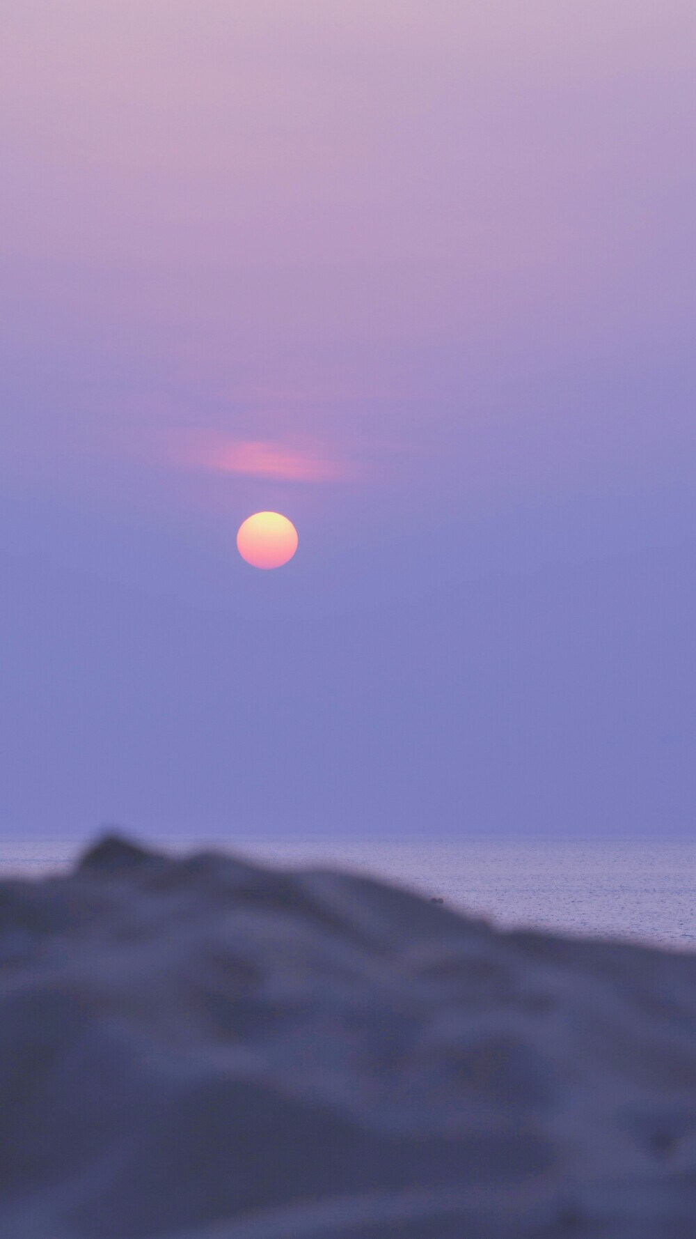 陷入紫色的浪漫星河