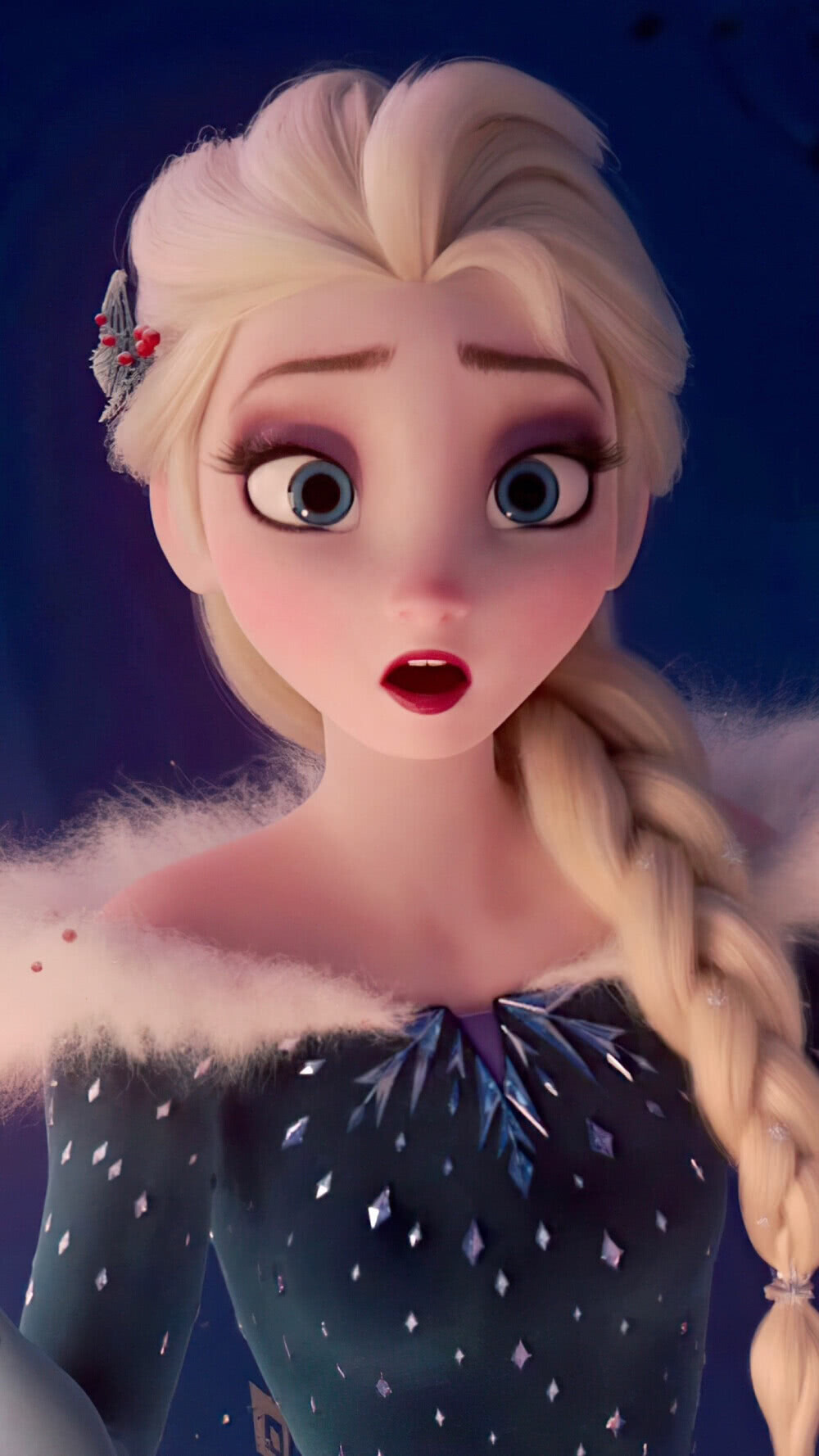 《Frozen：雪宝的冰雪大冒险》Elsa 壁纸