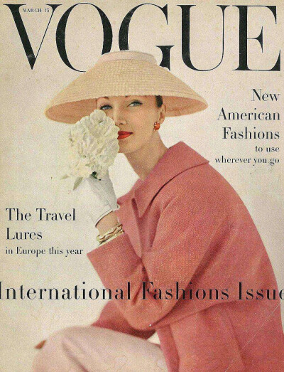 50年代《Vogue》杂志封面