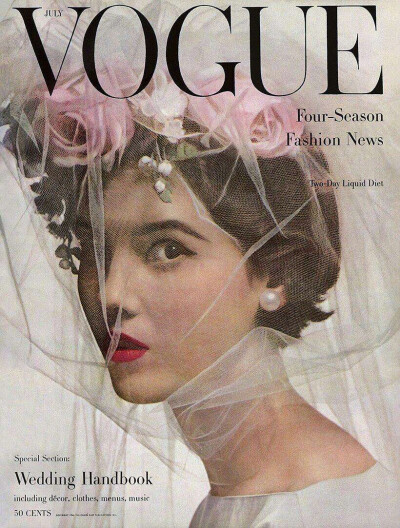 50年代《Vogue》杂志封面