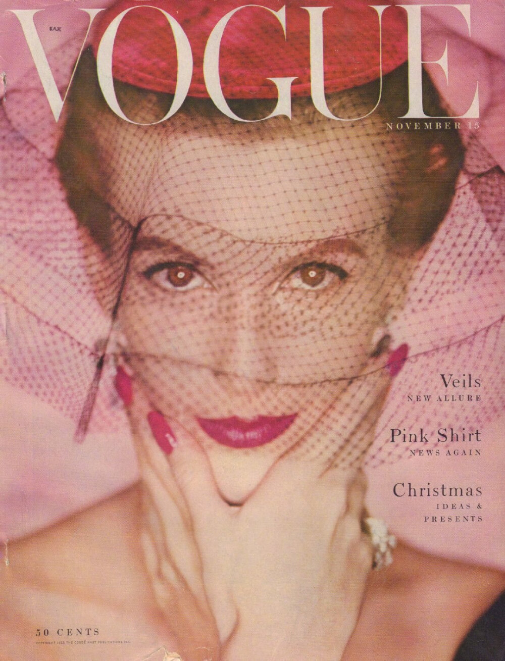 50年代《Vogue》杂志封面