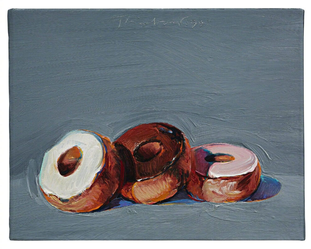 美国画家 Wayne Thiebaud 绘画作品 ​​​