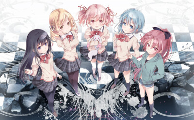 魔法少女小圆
图源P站
全员 包括QB