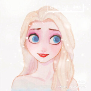 冰雪奇缘水彩画壁纸