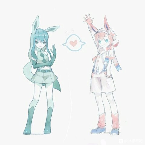 【精灵宝可梦】【伊布家族】拟人版