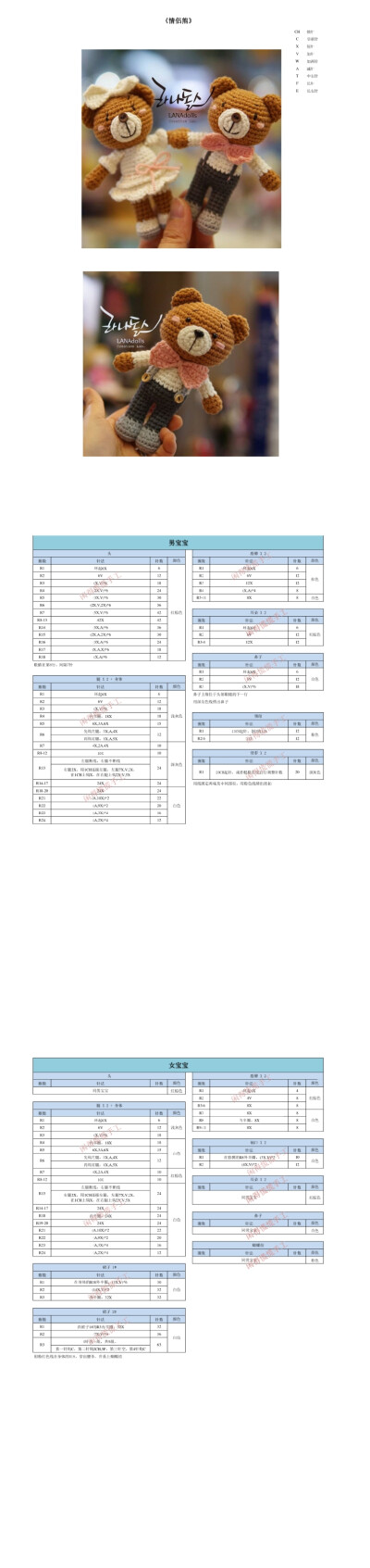 情侣熊
