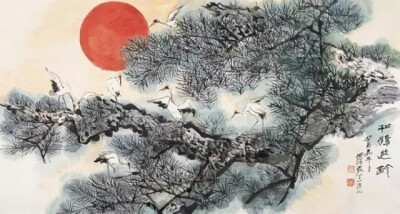 松鹤延龄何海霞(1908-1998)