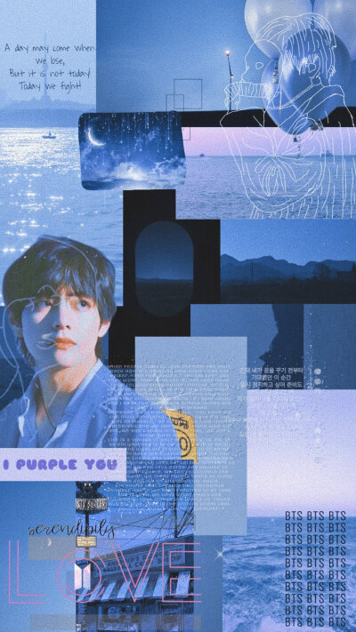 防弹少年团bts金泰亨壁纸♡