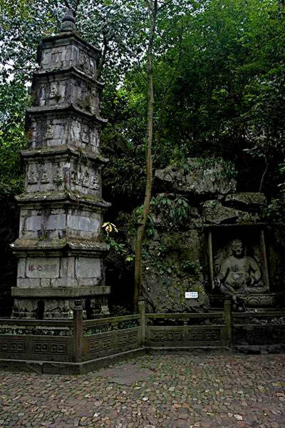 浙 杭州灵隐寺 理公之塔