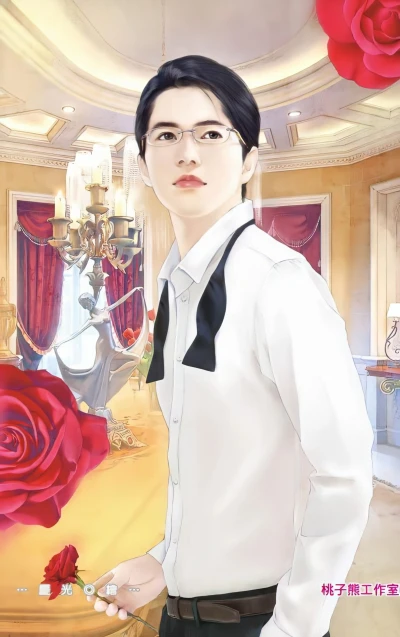 现代美男人物手绘