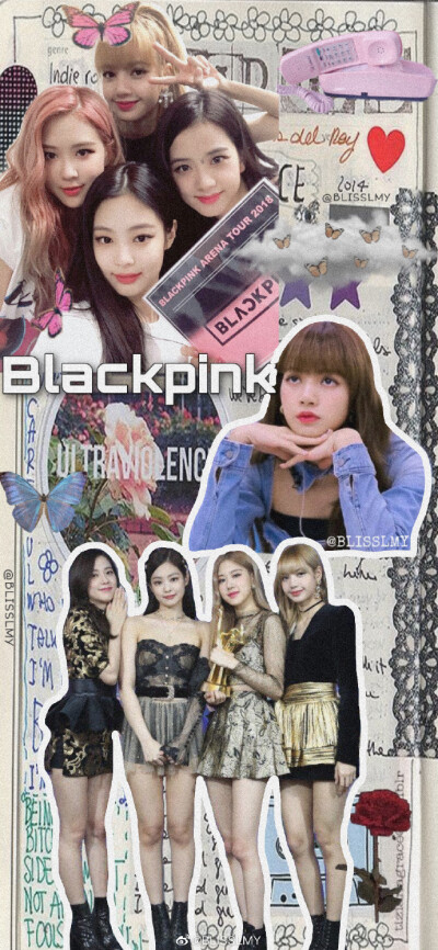 Blackpink手机壁纸 | blackpink高清壁纸 图源微博：BLISSLMY