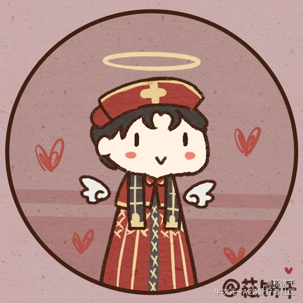 第五人格 头像 团头 半次元 画师 菘饼干