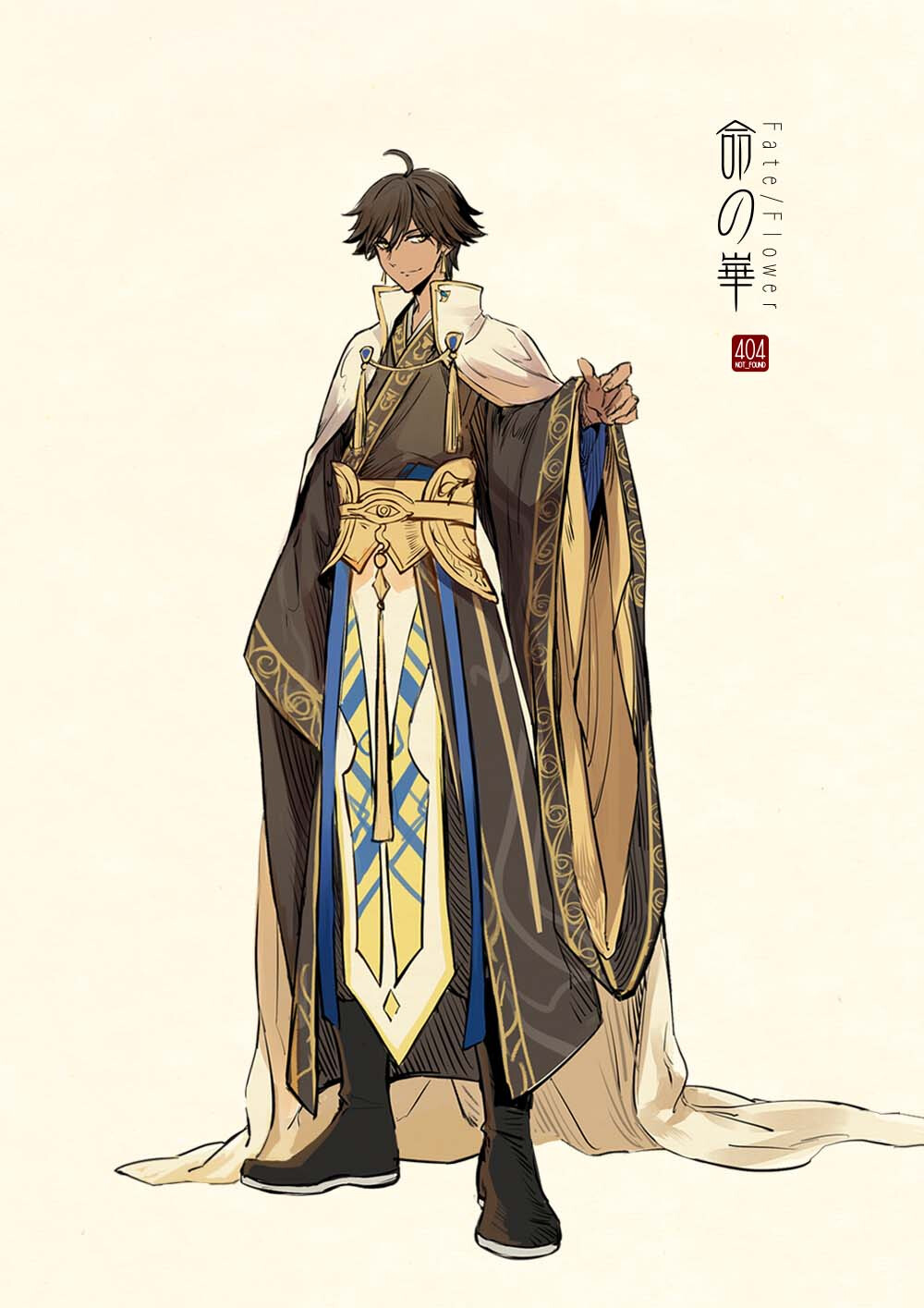 Fate/Grand Order 华服系列 绘师：404（p id=3569532） 本作品id=81372309