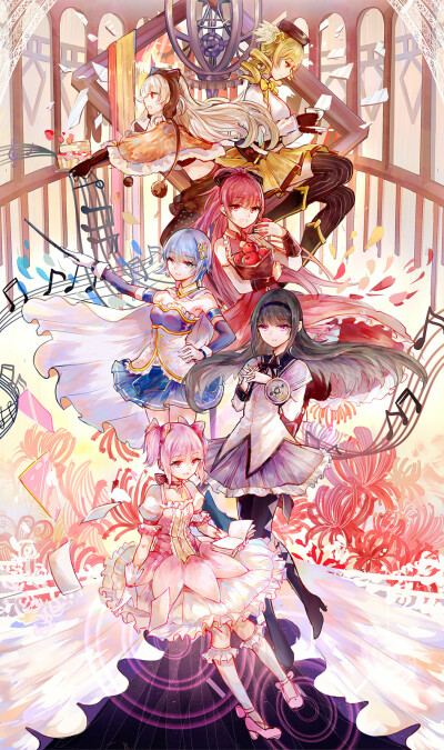 魔法少女小圆
图源P站
全员 没有QB