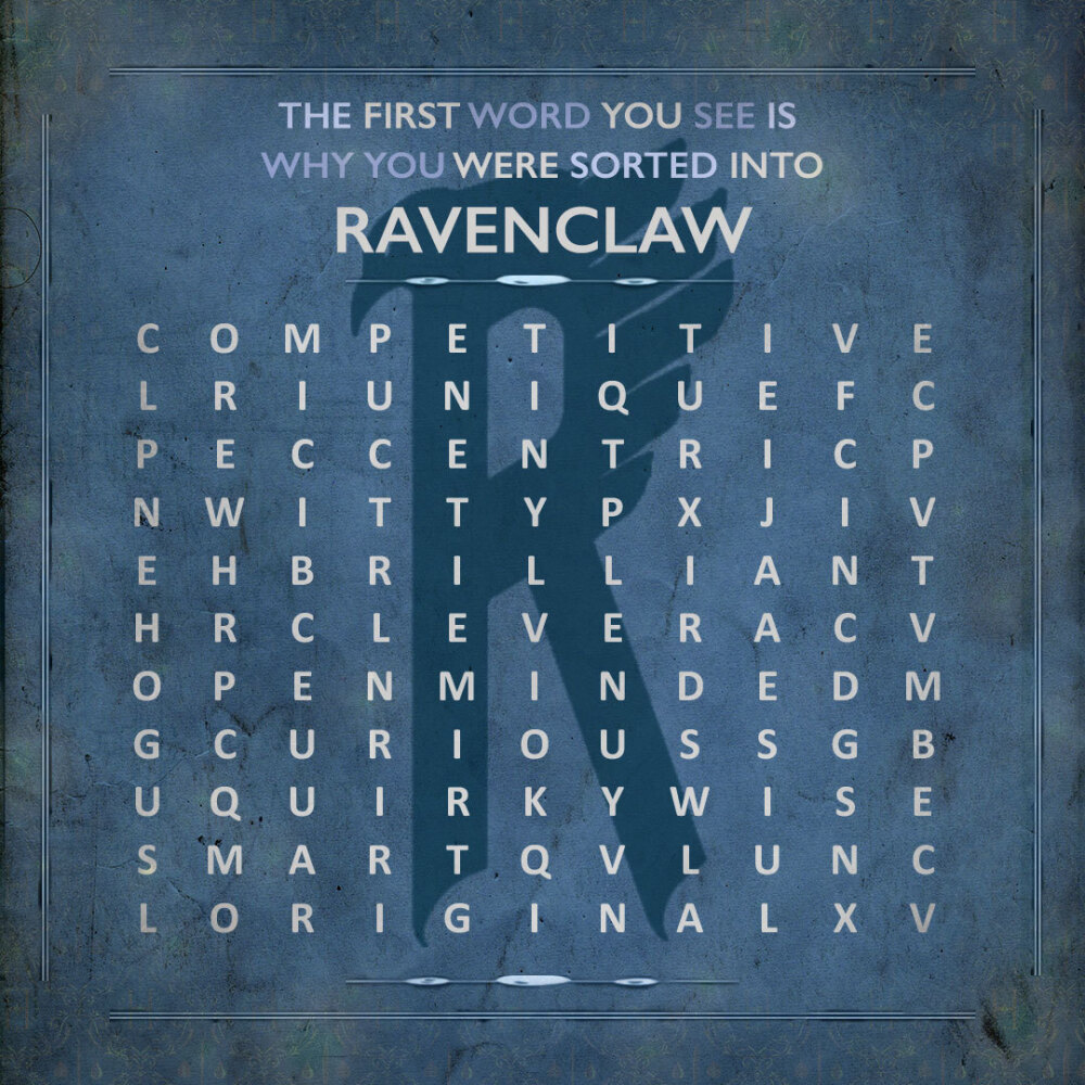 Ravenclaw 拉文克劳
Ins cursedchildus