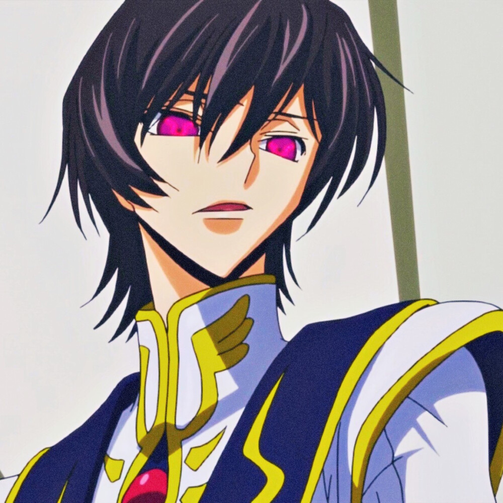 番剧：Code Geass 反叛的鲁路修
角色：鲁路修·兰佩路基（鲁路修.Vi.布里塔尼亚）