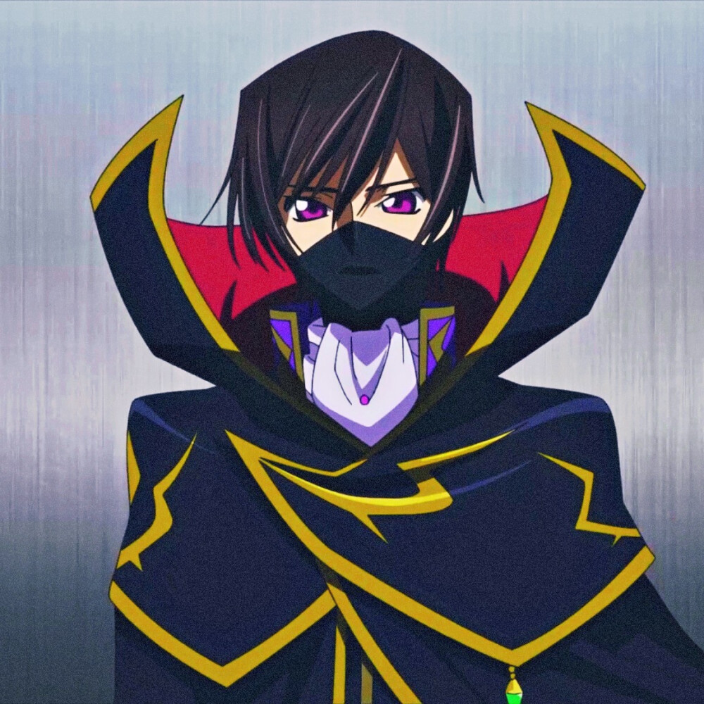 番剧：Code Geass 反叛的鲁路修
角色：鲁路修·兰佩路基（鲁路修.Vi.布里塔尼亚）