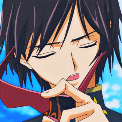 番剧：Code Geass 反叛的鲁路修
角色：鲁路修·兰佩路基（鲁路修.Vi.布里塔尼亚）