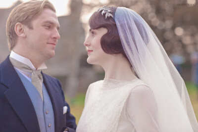 Downton Abbey 唐顿庄园 E3
Mary Crawley&Matthew Crawley's Wedding
[weibo@Silhouetea]