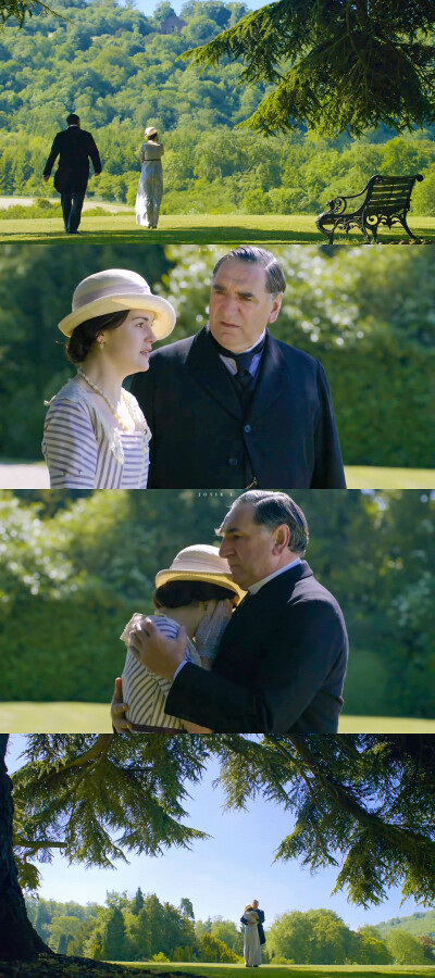 Downton Abbey 唐顿庄园 花园绿地场景
[weibo@Josie_L阿心]