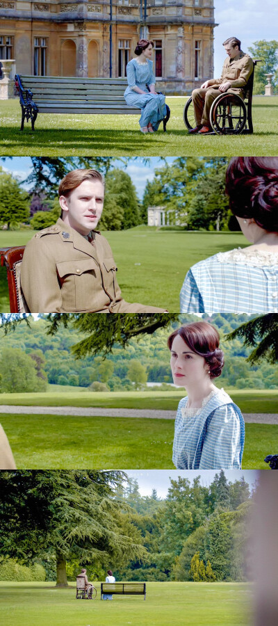 Downton Abbey 唐顿庄园 花园绿地场景
[weibo@Josie_L阿心]