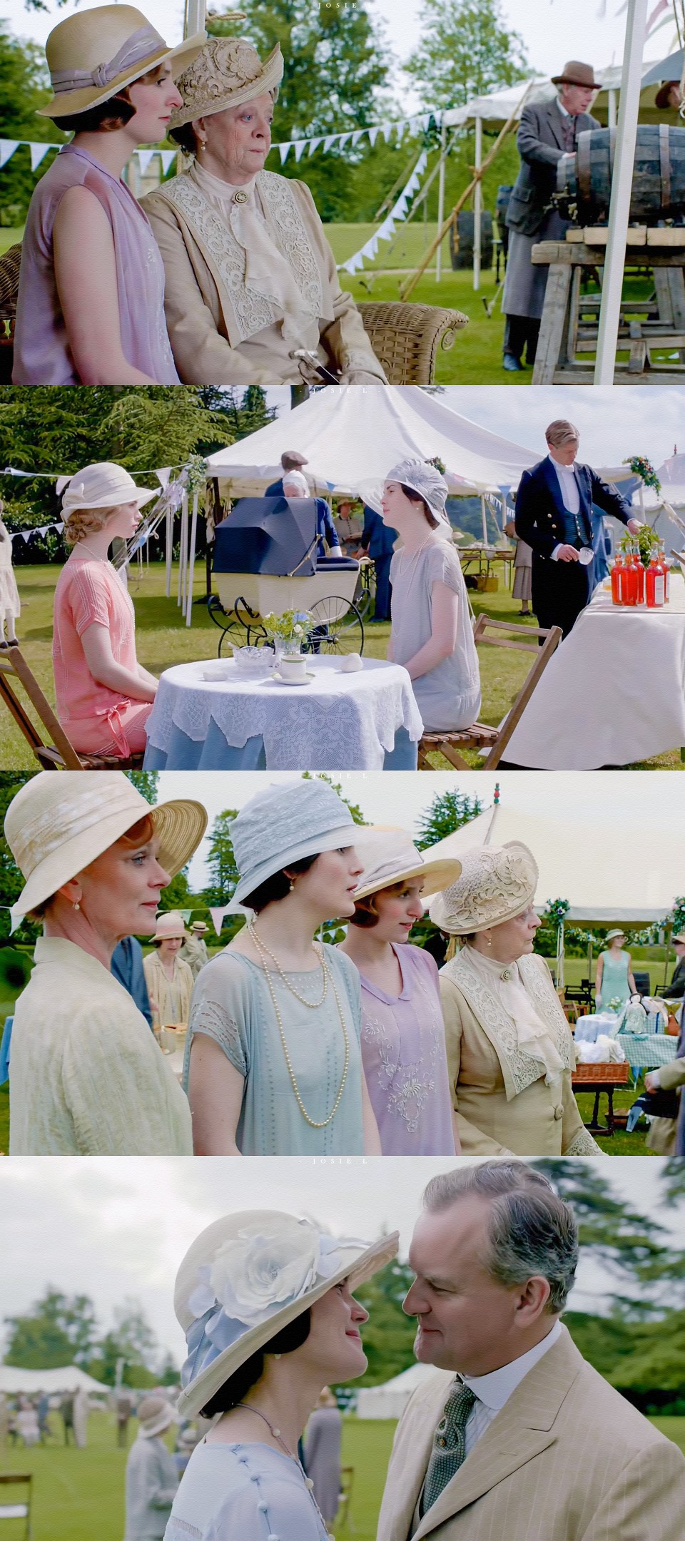 Downton Abbey 唐顿庄园 花园绿地场景
[weibo@Josie_L阿心]