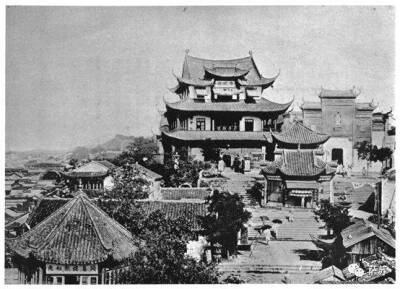 山根1916年拍摄的黄鹤楼