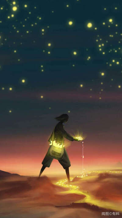 分享图片，希望每一个人，都能找到属于自己的星星⭐
