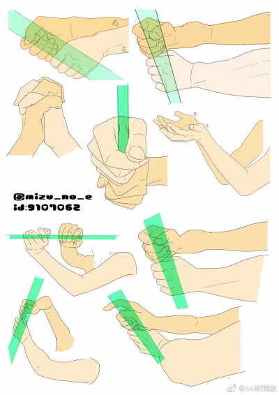 动漫线条参考教程。