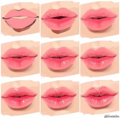 人物五官教程。