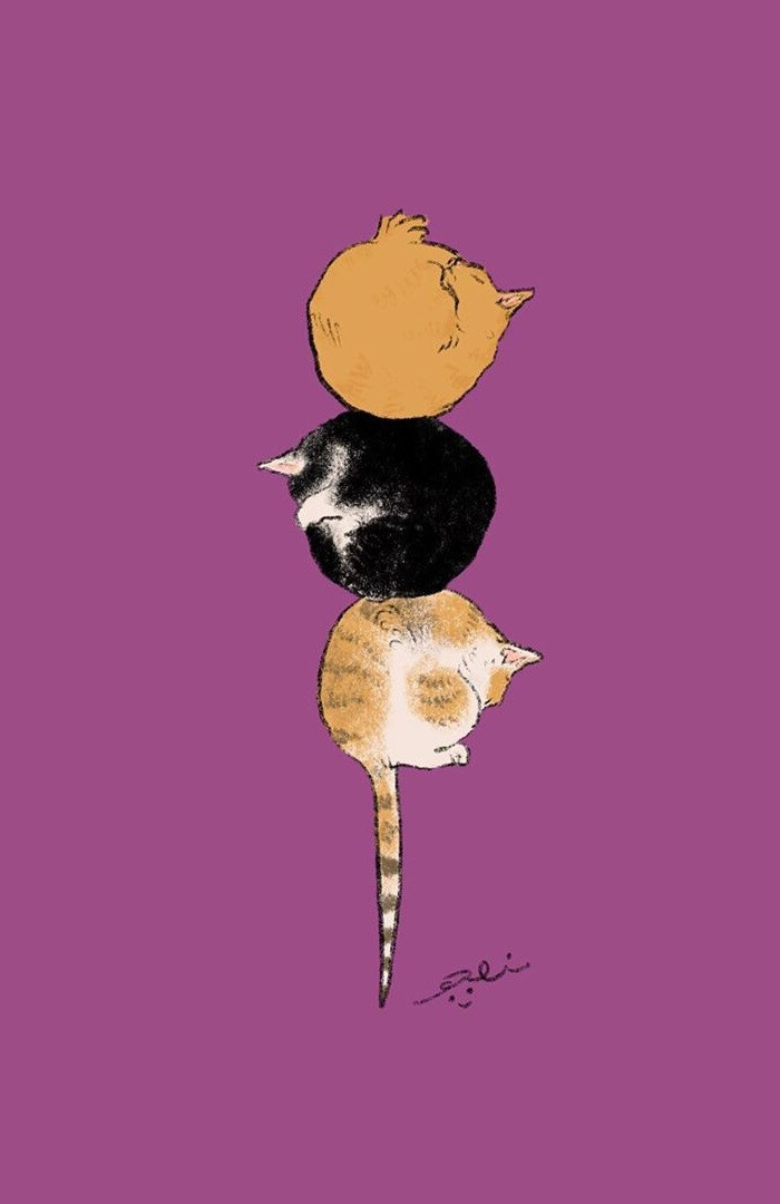 猫咪 插画 hakoniwa - 堆糖,美图壁纸兴趣社区
