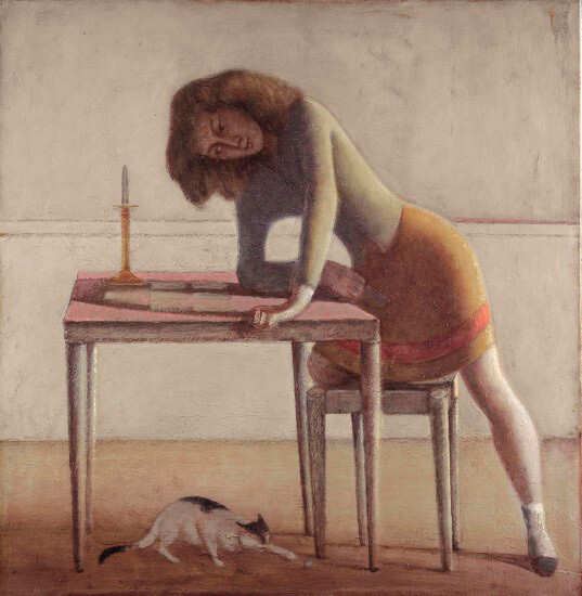 Balthus 巴尔蒂斯
1908-2001
波兰裔法国现代艺术家
以绘画、绘画、水彩著称